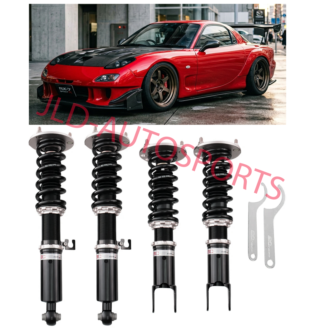 BC Racing Adjustable Lowering Coilover Strut Kit For 1993-1995 Mazda RX-7 FD