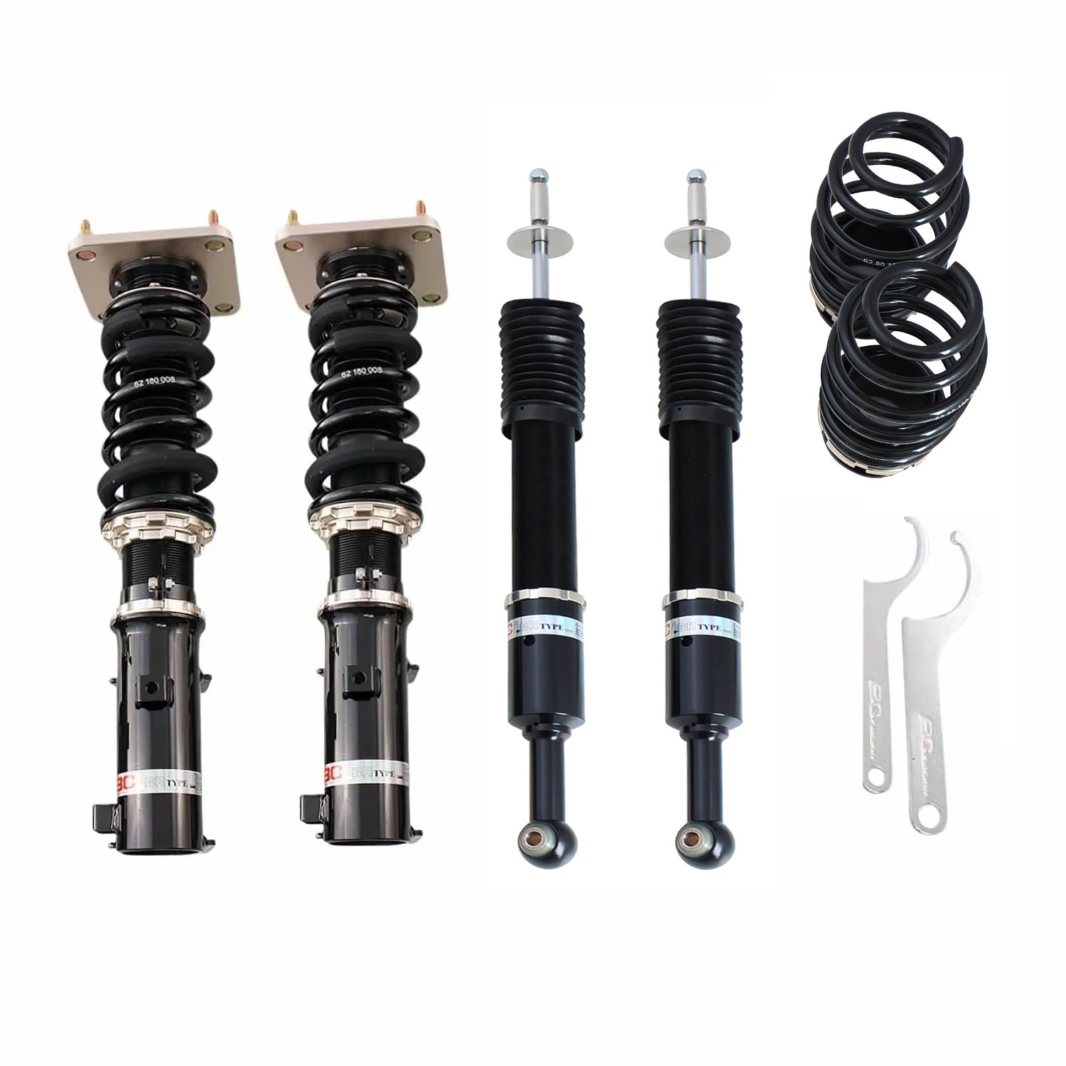 BC Racing BR Coilover Shock Strut Kit For 1979-85 Mazda RX-7 FB