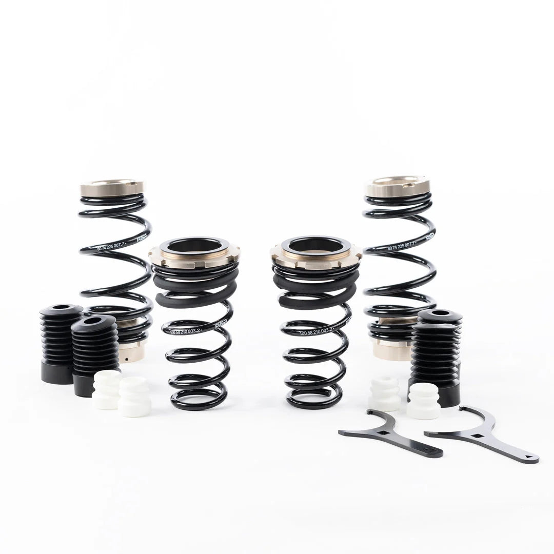 BC RACING ASP Series Adjustable Spring Perch Kit For 2019+ Porsche 911 992 RWD