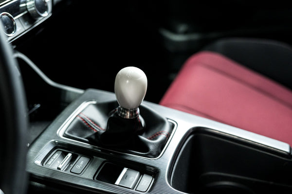 PRL Motorsports White Delrin Adjustable Shift Knob Collar Kit For 06+ Civic All