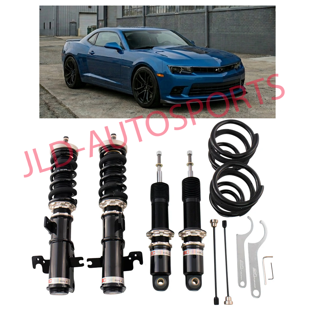 BC Racing Adjustable Coilovers Kit BR Type For 2014-2015 Chevy Camaro