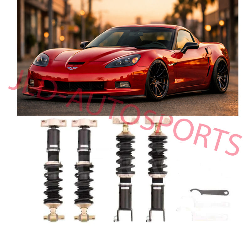 BC Racing Coilovers Shocks Springs For 1997-2013 Chevrolet Corvette C5 / C6