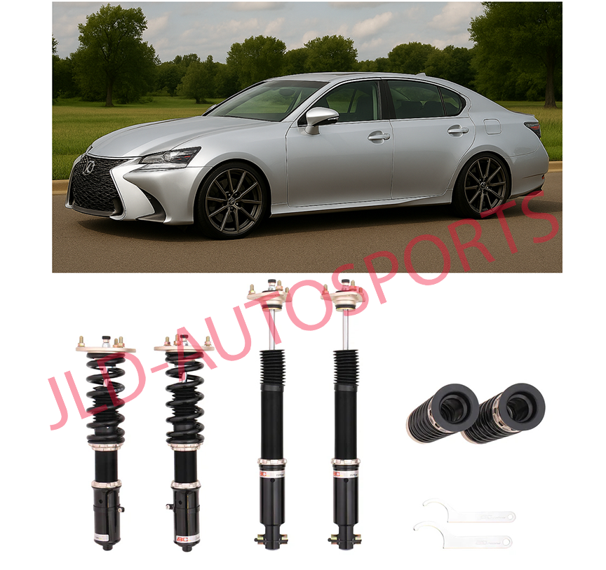 BC Racing BR Coilover Strut Kit For 2013-2020 Lexus GS250 / GS350 (AWD)
