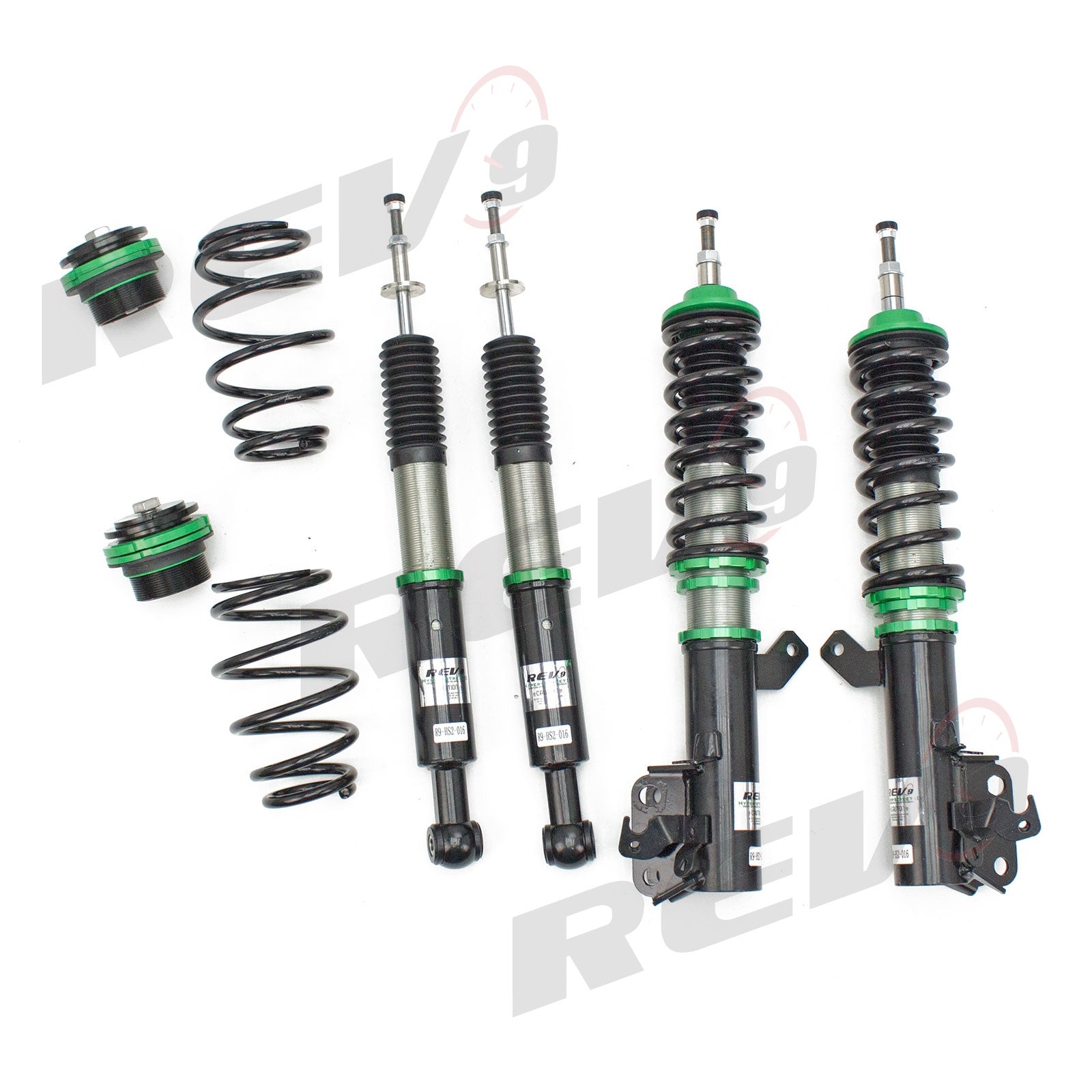 REV9 Hyper Street II Coilover Kit 32 Way Adjustable for 09-14 Honda Fit GE8 GE