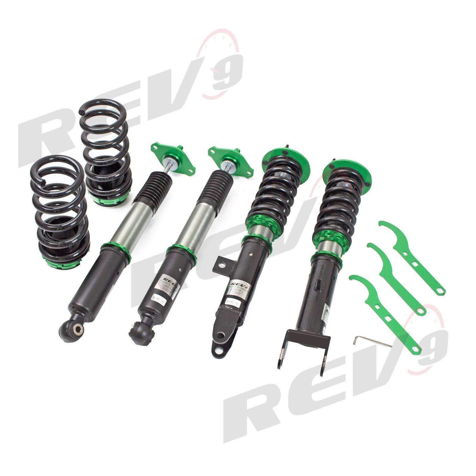 REV9 Hyper Street II Adjustable Coilover Shock Kit for 11-22 Dodge Charger RWD