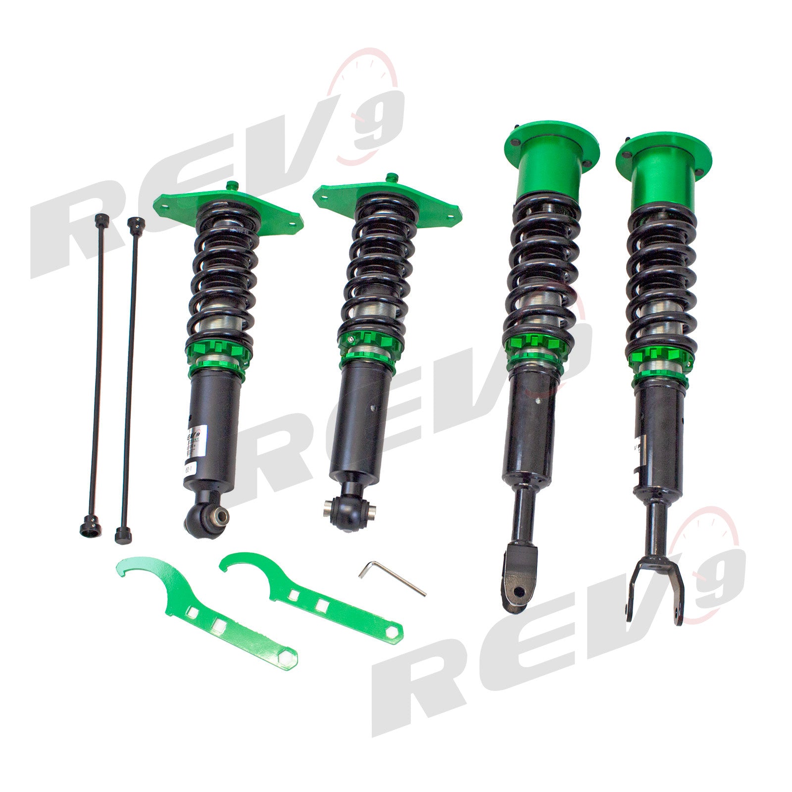 REV9 Hyper Street II Adjustable Coilover Shock Kit for Audi A6 S6 RS6 1998-2004