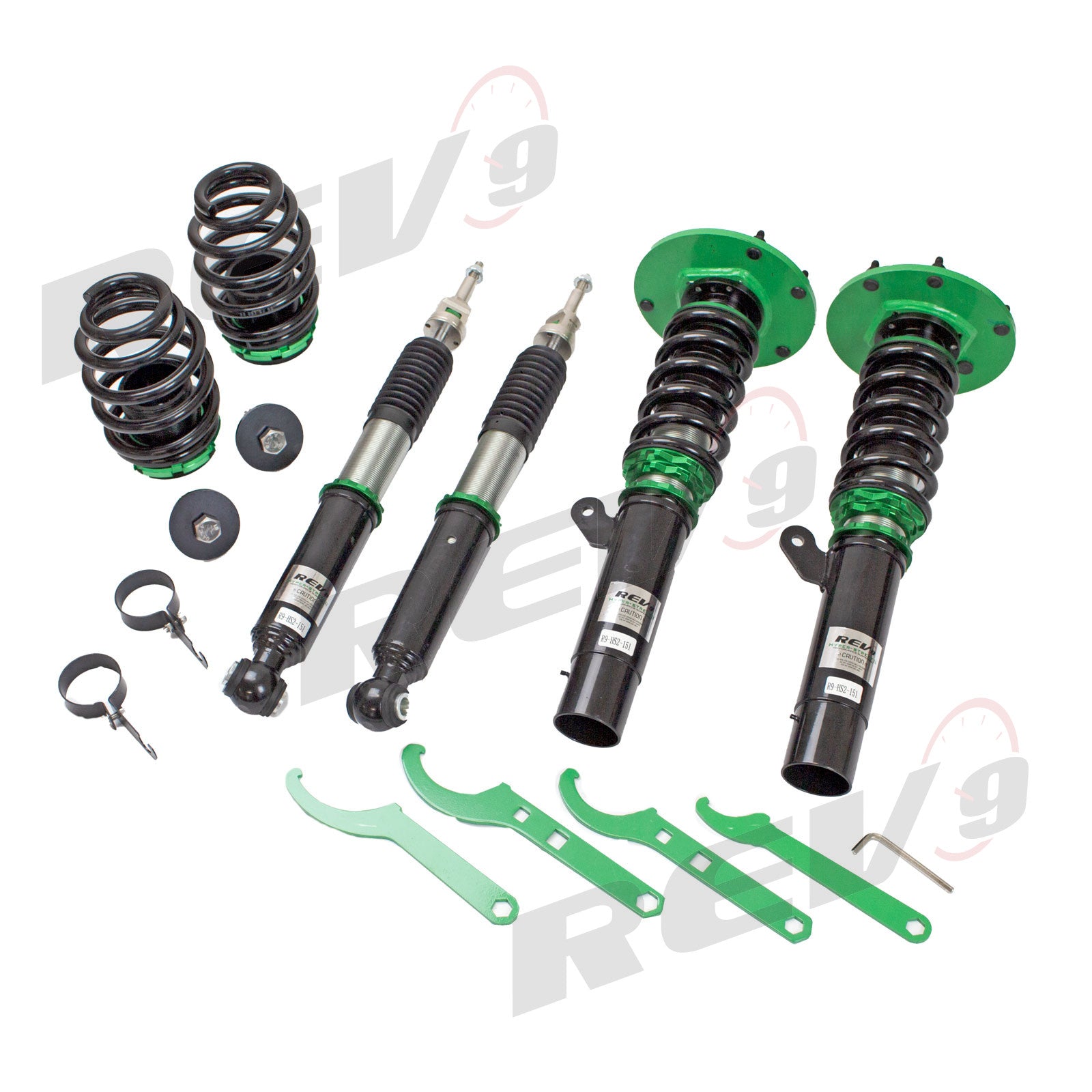 REV9 Hyper Street II Coilover Shocks Struts Lower Kit for BMW X1 2016-2022