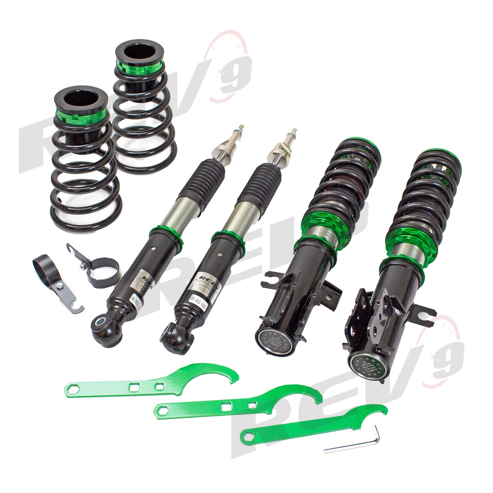 REV9 Hyper Street II Adjustable Coilover Shock Kit for 17-21 Nissan Kicks P15