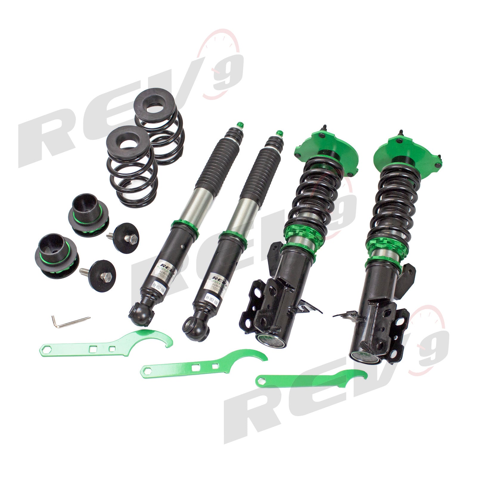 REV9 Hyper Street II Adjustable Coilover Shock Kit for 09-14 Nissan Cube Z12