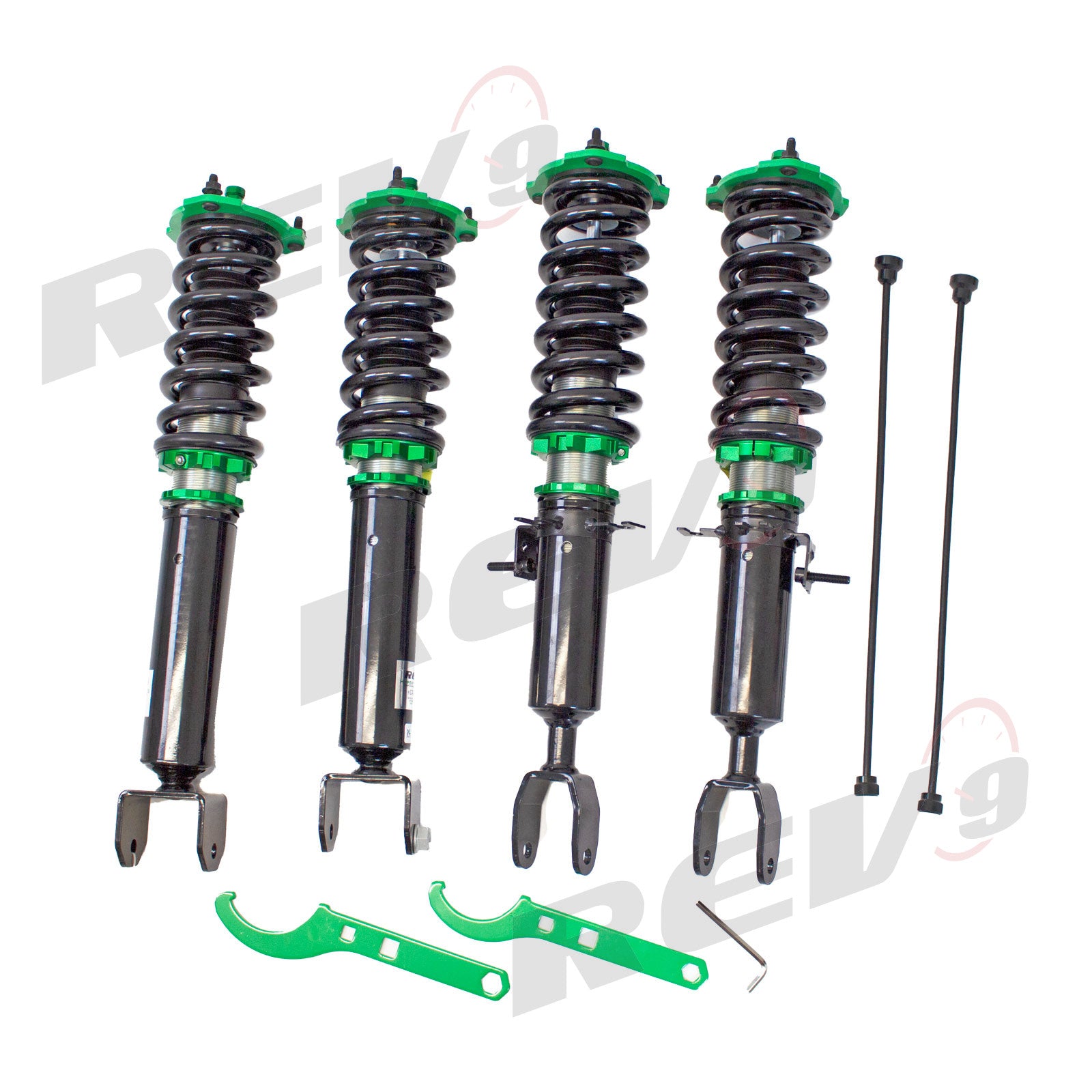 REV9 Hyper Street II Adjustable Coilover Shock Kit for Infiniti Q50 RWD 14-21