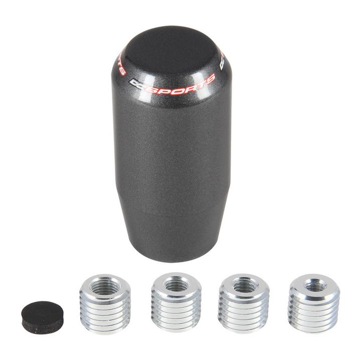 DC Sports 400G Weight Universal Gunmetal Grey Shaft Shift Knob For Manual Trans