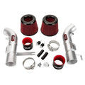 DC Sports Silver Short Ram Air Intake Kit For 2008-2013 Infiniti G37 VQ35