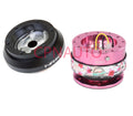 NRG SHORT HUB Adapter 2.0 Pink Sakura Quick Release For Supra MR2 Corolla Celica