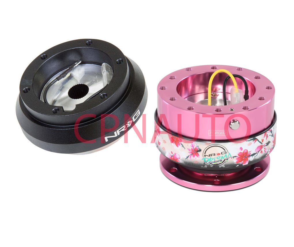 NRG SHORT HUB Adapter + 2.0 Quick Release For Nissan S13 S14 240SX 300zx 200SX