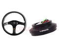 MOMO Tuner Street Steering Wheel + HUB Adapter For 83-89 Mustang 89-92 Ranger