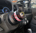 NRG 2.0 Steering Wheel Quick Release 6 Bolt - Black / Sakura Ring