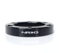 NRG STEERING WHEEL 6 Hole to 5 Hole Adapter 0.5" Black - SRK-65BK