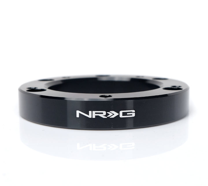 NRG STEERING WHEEL 6 Hole to 5 Hole Adapter 0.5" Black - SRK-65BK
