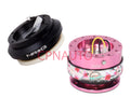 NRG SHORT HUB Adapter + 2.0 Sakura Pink Quick Release For EG Civic DC2 Integra
