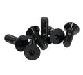 NRG Steering Wheel Screw Kit 6 piece BLACK + ALLEN KEY SWS-100BK-1 - FLAT