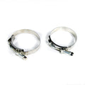 REV9 Power Stainless Steel Band T-Bolt Clamp for 2.5" O.D. 2PC Universal