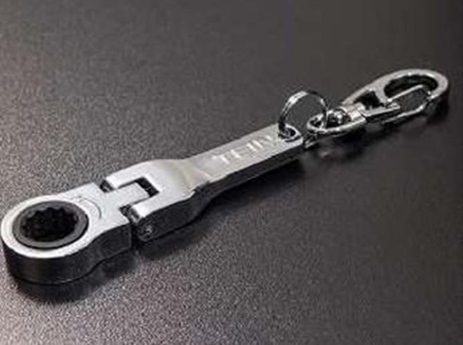 TEIN KEY CHAIN: RATCHET SILVER - TN016-017