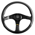 MOMO Tuner Street Steering Wheel Black Leather / Red Stitching 350mm - TUN35BK0B