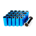 Godspeed Project Type 5 55mm Blue Aluminum Lug Nuts 20 pc Set M12X1.5 Universal