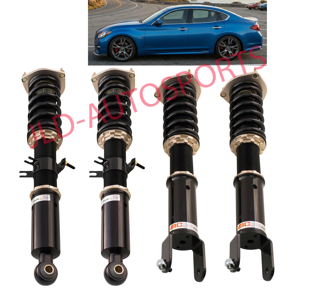 BC Racing BR Lowering Coilover Spring Set For 12-13 Infiniti M35h (RWD) (Hybrid)