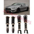BC Racing BR Lowering Coilover Springs Set For 17-24 Infiniti Q60 (AWD W/O DDS)