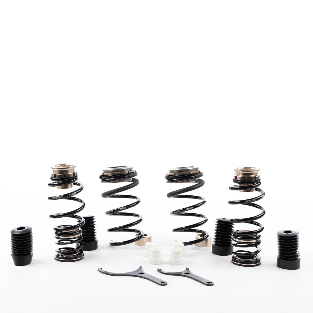 BC RACING ASP Series Adjustable Spring Perch Kit For 2022-2026 VW Golf R MK8