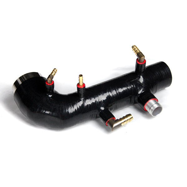 REV9 Black Silicone Turbo Induction Hose Kit For 04-08 Subaru Forester XT EJ25