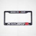 RSR Sport Service JDM Plastic License Frame For Car Truck US Plate Raised Letter