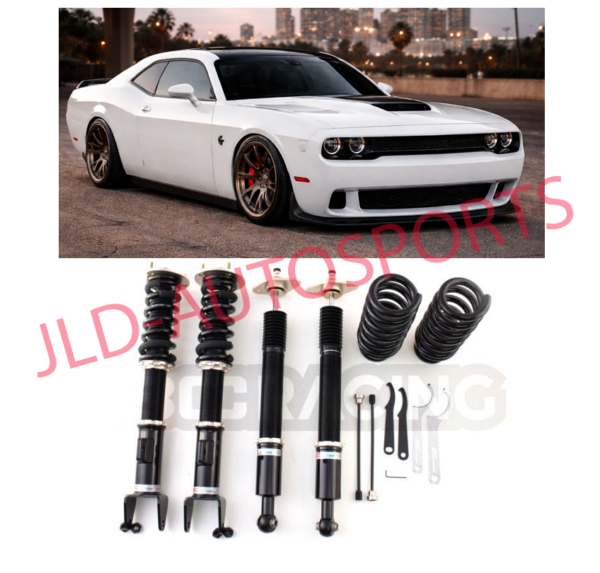 BC Racing BR Series Adjustable Coilovers For 15-23 Challenger Scat Hellcat Demon
