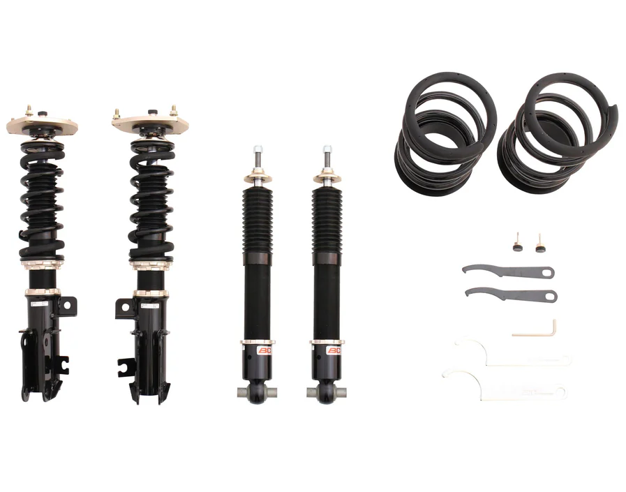BC Racing BR Coilover Kit For 98-00 Volvo V70 / S70 (AWD) - 30-Way Adjustable