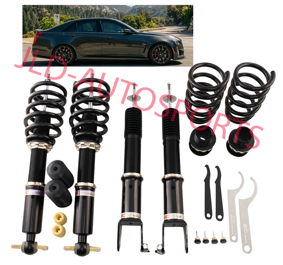 BC Racing BR Coilover Strut Kit For 08-13 Cadillac CTS Sedan / 10-14 Wagon (RWD)